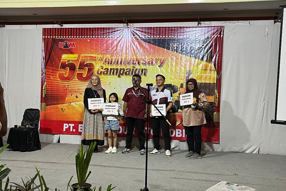 Mitsubishi Fuso Gelar Undian Berhadiah dan Promo Spesial dalam rangka merayakan Anniversary ke 55th