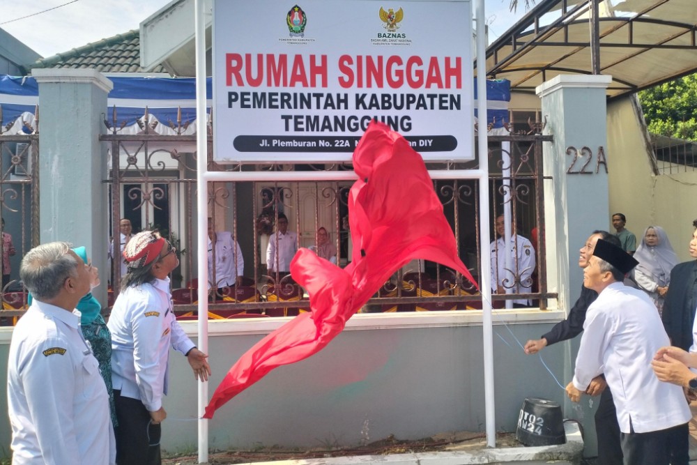 Bupati Agus Gondrong Resmikan Rumah Singgah di Sleman, Fasilitasi Warga Temanggung Saat Berobat di DIY