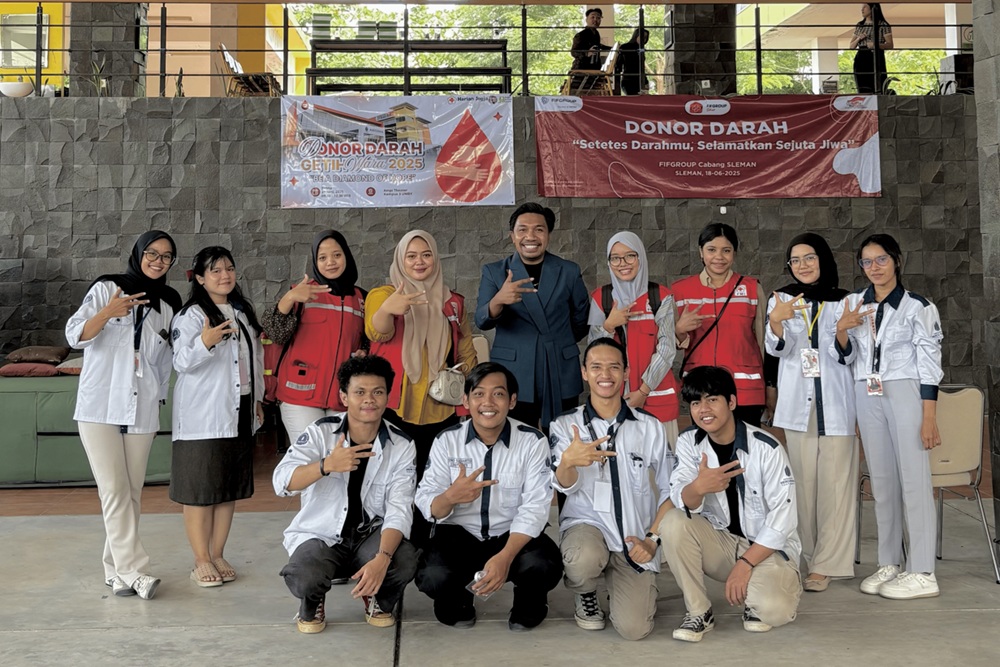 Kelompok Mahasiswa Getihwara Gelar Aksi Donor Darah Be a Diamond of Hope