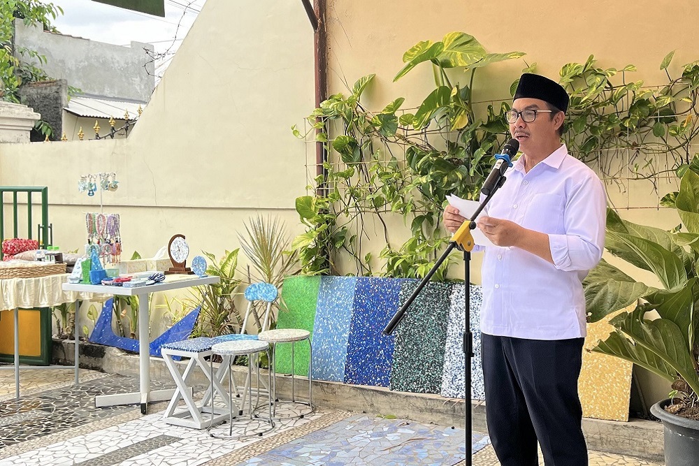 Bank Sampah Giwangan Jogja Sulap Plastik Jadi Kerajinan Cantik, Dijual hingga ke Jabodetabek