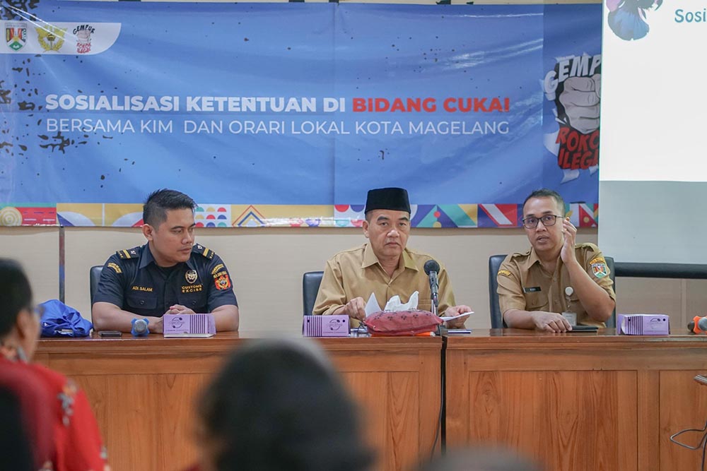 KIM dan Orari Kota Magelang Diajak Aktif Berantas Rokok Ilegal