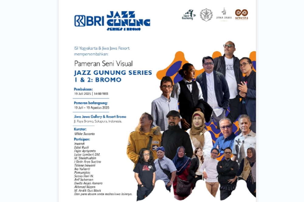 Jazz Gunung Series 1 & 2 BROMO: Tidak Hanya Menyajikan Pagelaran Musik, Tapi 90 Karya Akan Menghiasi Venue
