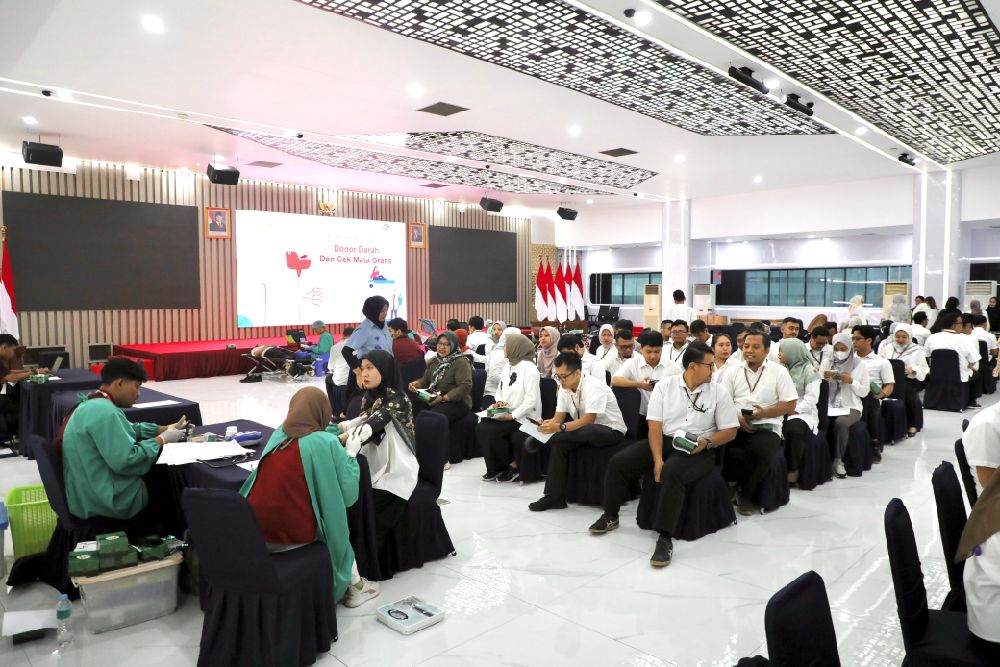 Sekjen Kementerian ATR/BPN Sebut Donor Darah Bermanfaat bagi Kesehatan dan Sesama