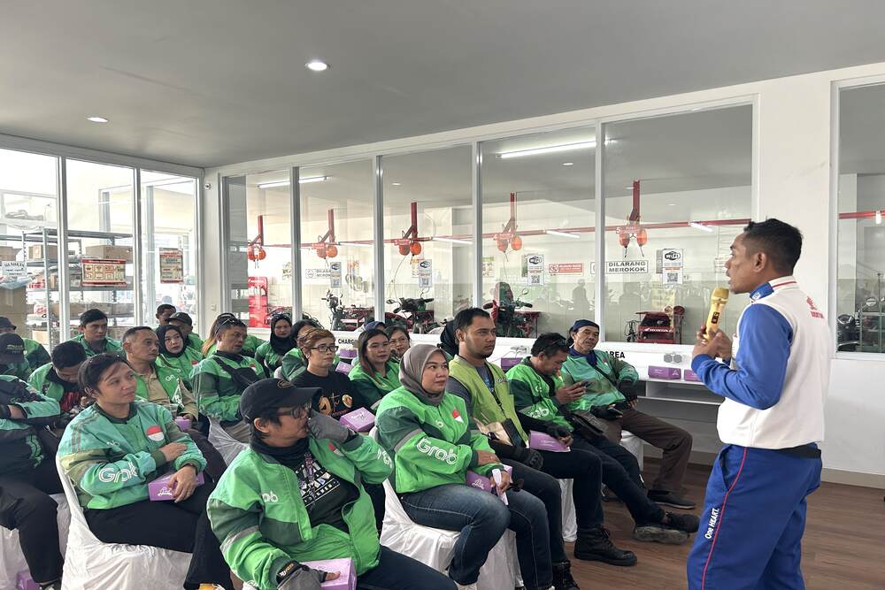 Astra Motor Bersama Jaringan Dealer Perkuat Edukasi dan Tips Berkendara Aman untuk Driver Ojek Online