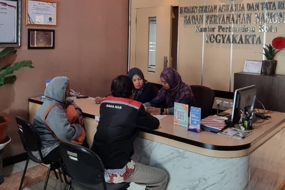 Perluas Akses Layanan, Kantor Pertanahan Kota Jogja Buka Setiap Hari