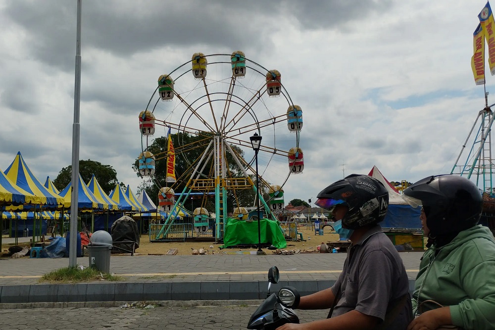 Pasar Malam Sekaten Digelar di Alun-alun Kidul Keraton Solo, 2 Agustus 2025