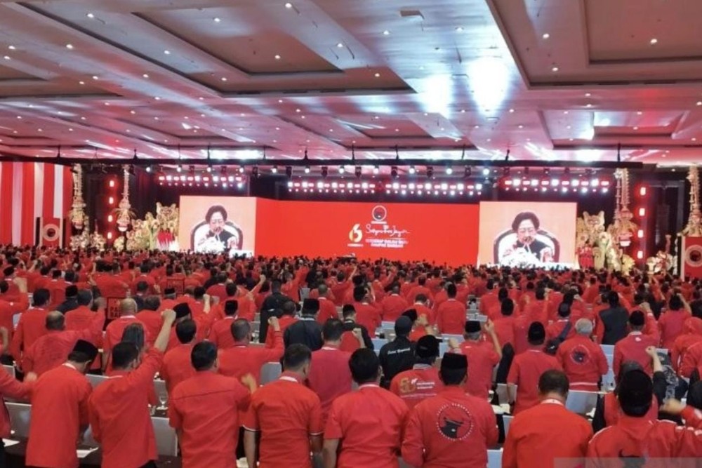 Megawati Berpidato di Kongres PDIP Bali, Singgung Selat Hormuz dan Meminta Kader Pahami Masalh Global