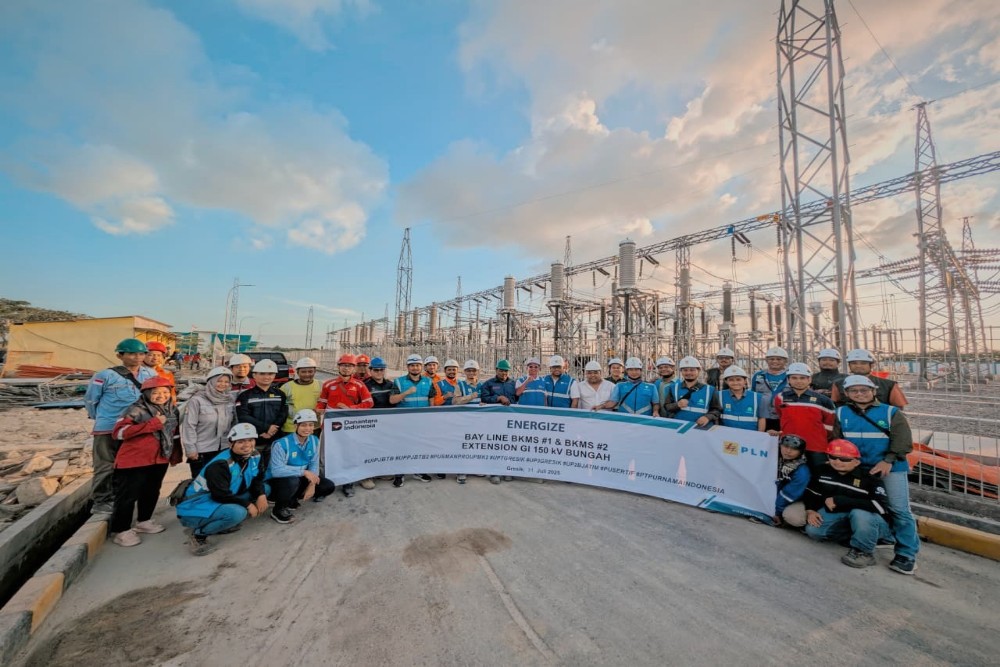 PLN UIP JBTB Lakukan Energize Perluasan GI 150 kV Bungah