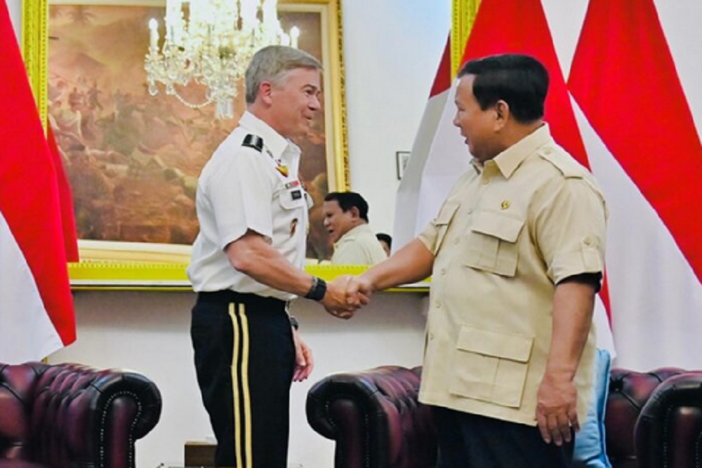 Presiden Prabowo Terima Medali Kehormatan dari Komando Operasi Khusus AS