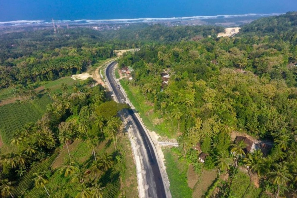 Pembangunan JJLS Kelok 23 Parangtritis-Girijati Capai 85,33 Persen