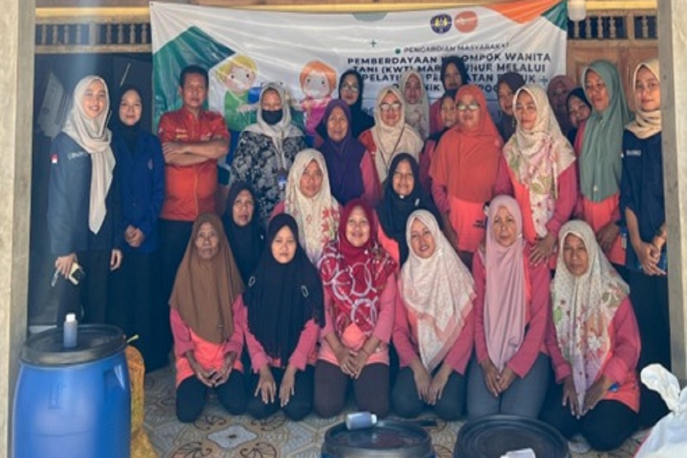 Kelompok Wanita Tani Marsudi Luhur Dilatih Membuat Pupuk Organik Cair