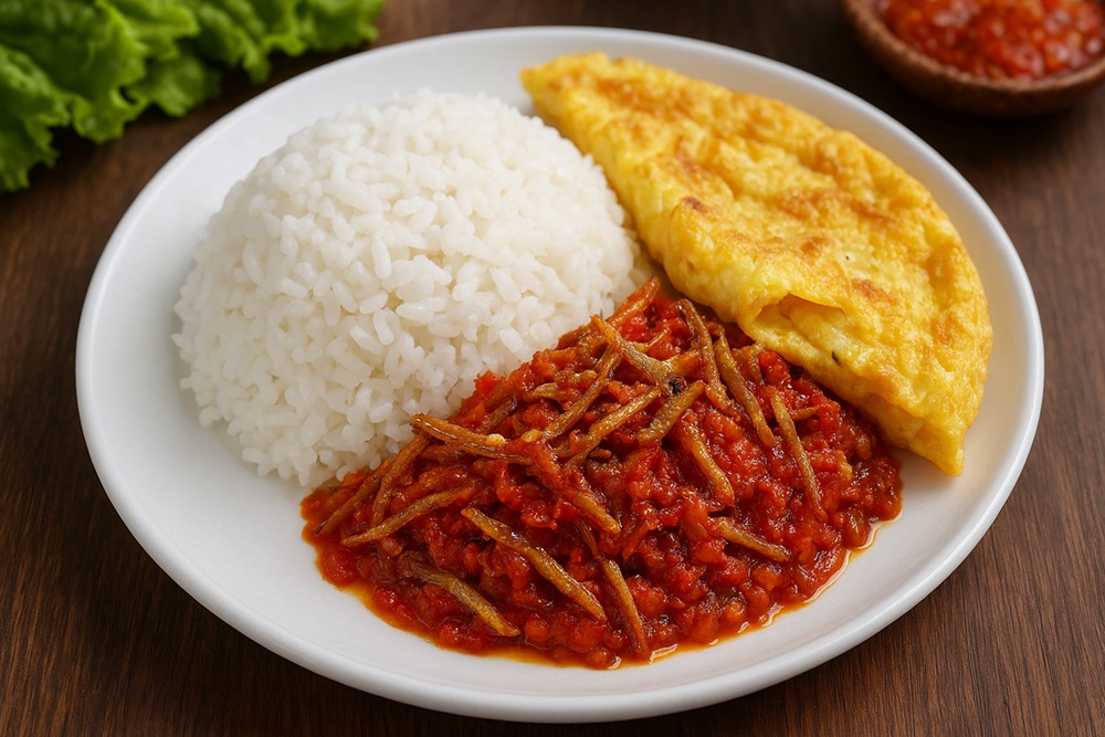 Resep Nasi Sambal Teri, Cocok untuk Anak Kos