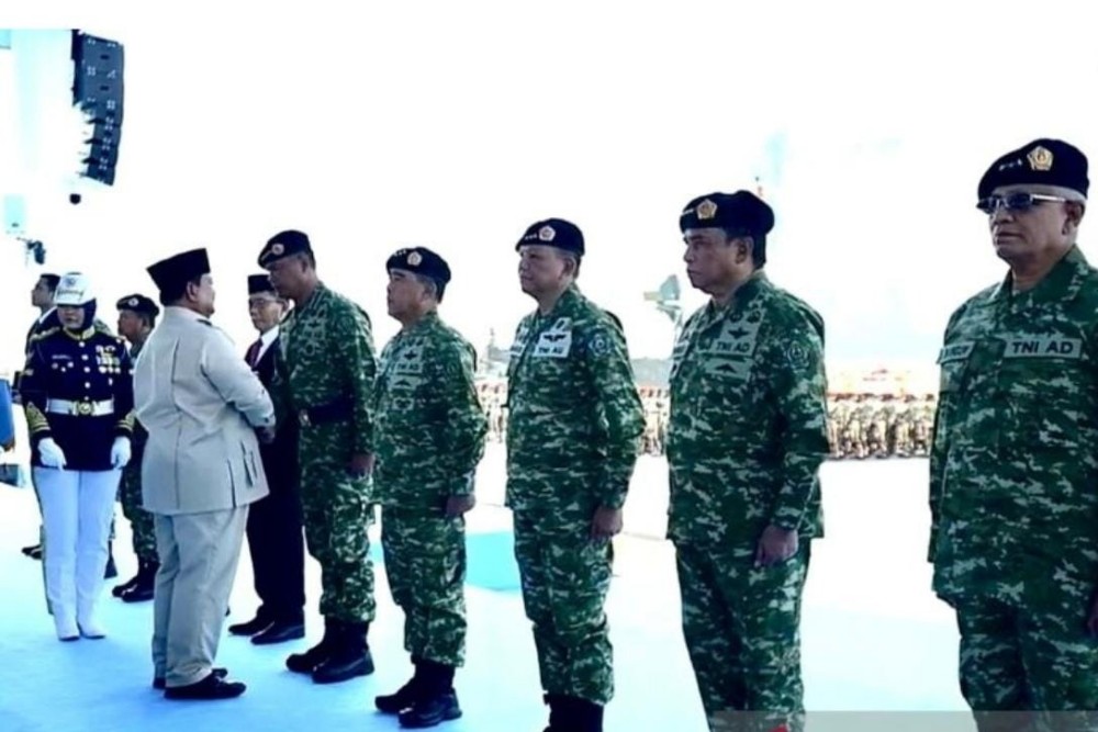 Presiden Prabowo Lantik Jenderal Tandyo sebagai Wakil Panglima TNI