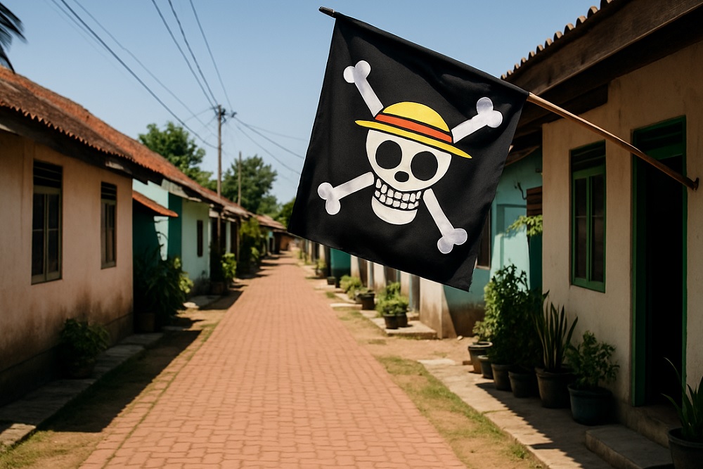 DPR: Tidak Bisa Dilarang, Warga Punya Hak Kibarkan Bendera One Piece
