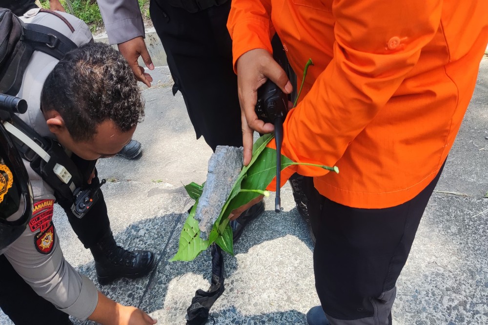 Bom Mortir 350 Kilogram Berhasil Diledakkan di Cangkringan, 8 Rumah Terdampak