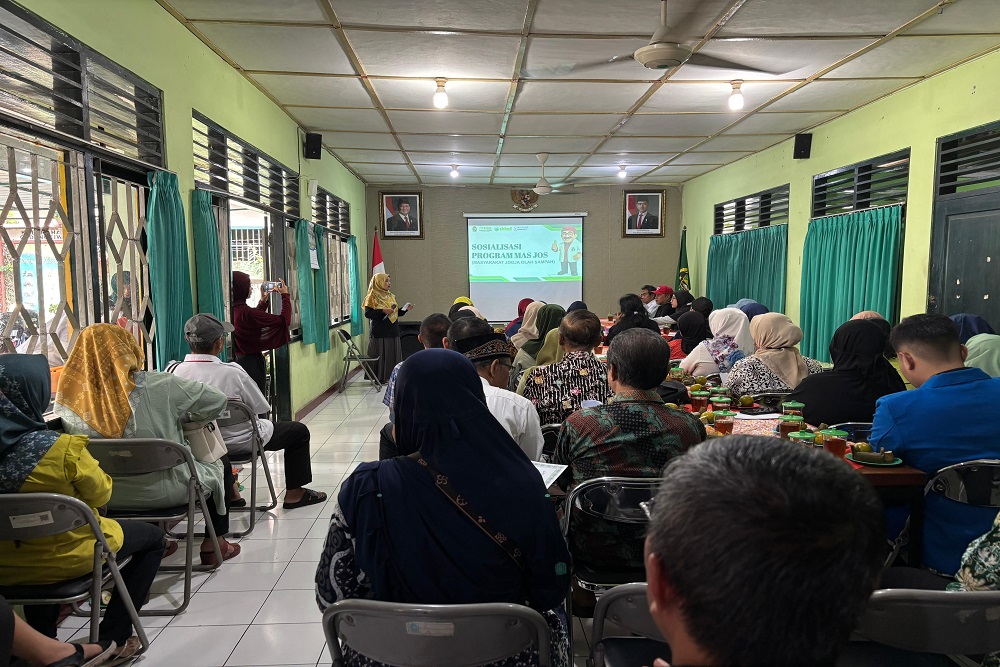 Gencarkan Sosialisasi Mas Jos, Dorong Warga Keparakan Jogja Aktif Kelola Sampah
