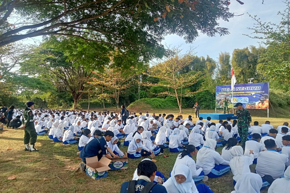 Lanud Adisutjipto Latih Bela Negara untuk Mahasiswa Baru UPN Veteran Jogja