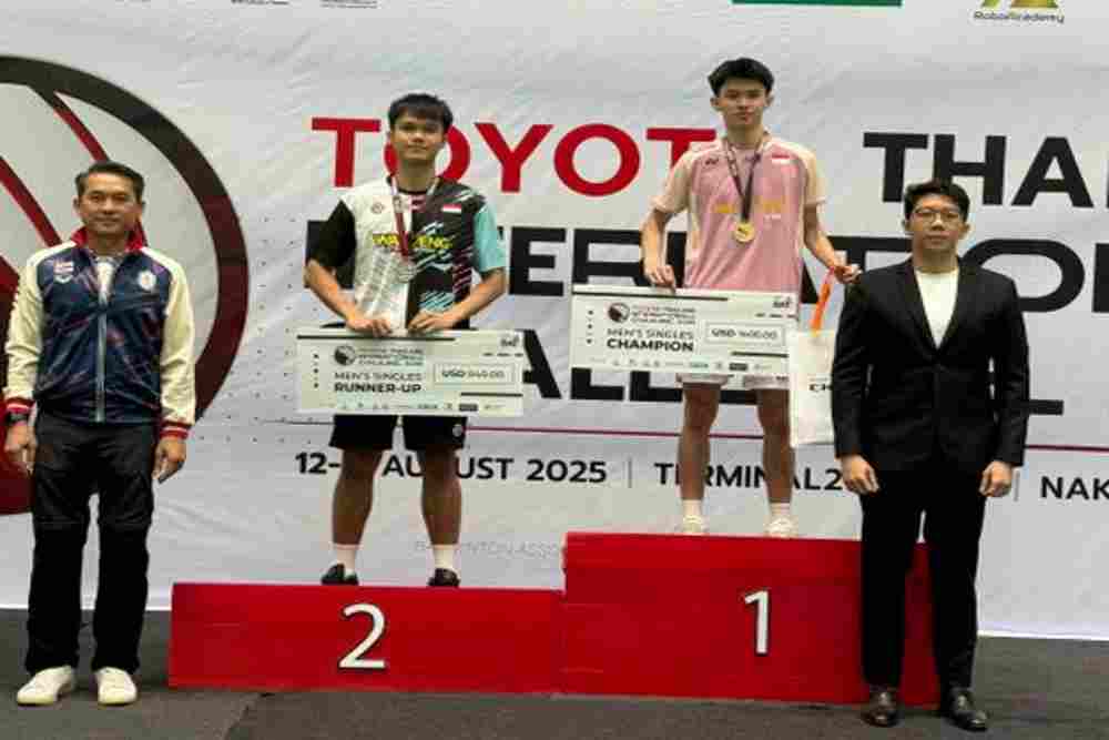Richi Duta Ricardo Juarai Thailand International Challenge 2025