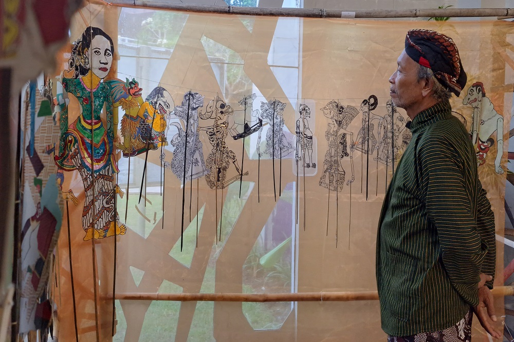 Pameran Wayang Uwuh, Perkembangan Teknologi Harus Bisa Selesaikan Persoalan Sampah