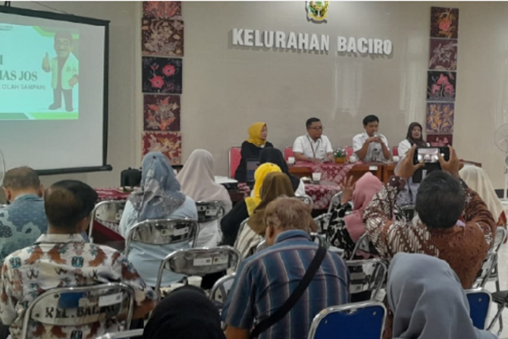 Warga Kelurahan Baciro Jogja Berkomitmen Kelola Sampah dari Rumah