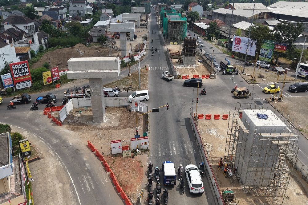 Balok Penyangga Tol Jogja-Solo di Ring Road Bakal Dipasang Bulan Depan
