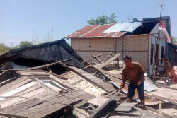 Diterjang Puting Beliung, Ratusan Rumah di Serdang Bedagai Sumut Rusak