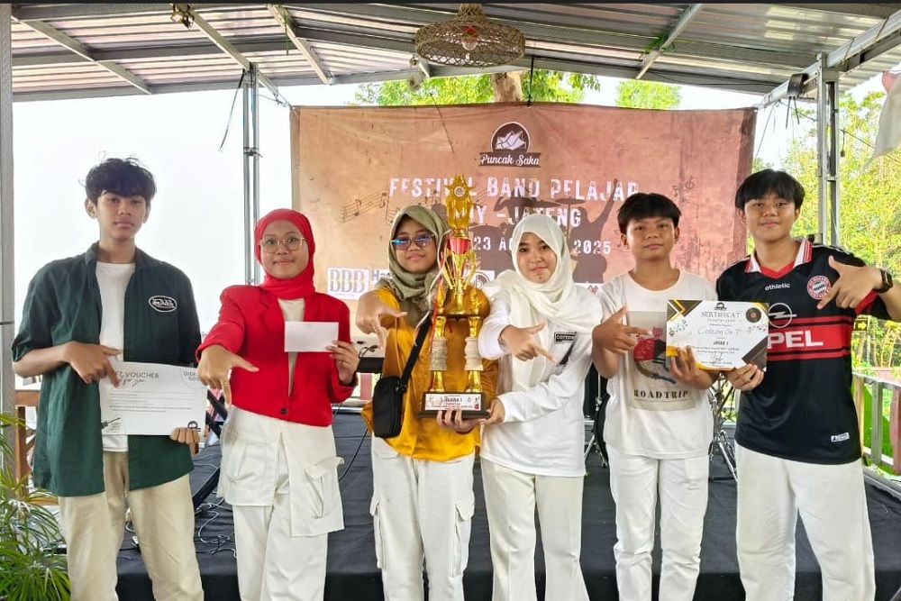 SMP Muhammadiyah 2 Jogja Juara Festival Band Pelajar DIY-Jateng