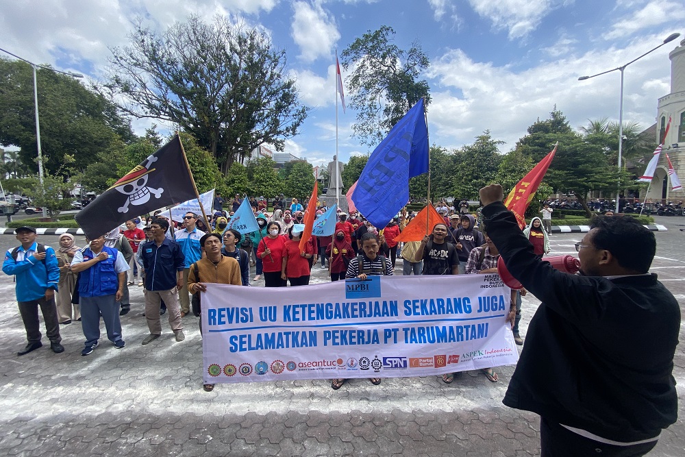 Buruh Jogja Desak Revisi UU Ketenagakerjaan, Ini Alasannya