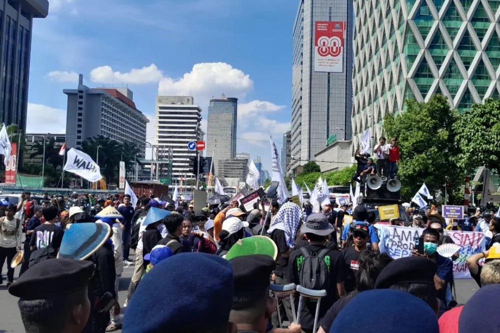 Pihak yang Live Streaming Provokatif saat Demo Bakal Ditindak Polisi