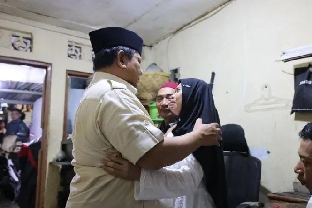 Datangi Rumah Orang Tua Affan, Presiden Prabowo Sampaikan Belasungkawa