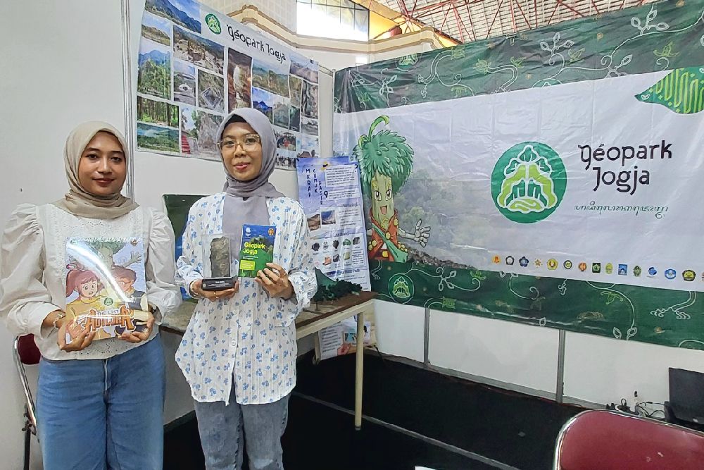 Hadir di GTA 2025, Geopark Jogja Edukasi Tentang Keunikan Taman Bumi