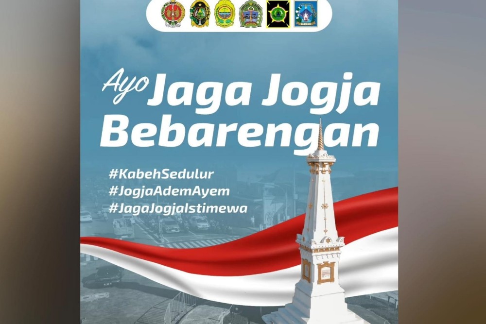 DIY Kampanyekan Ayo Jaga Jogja Bebarengan