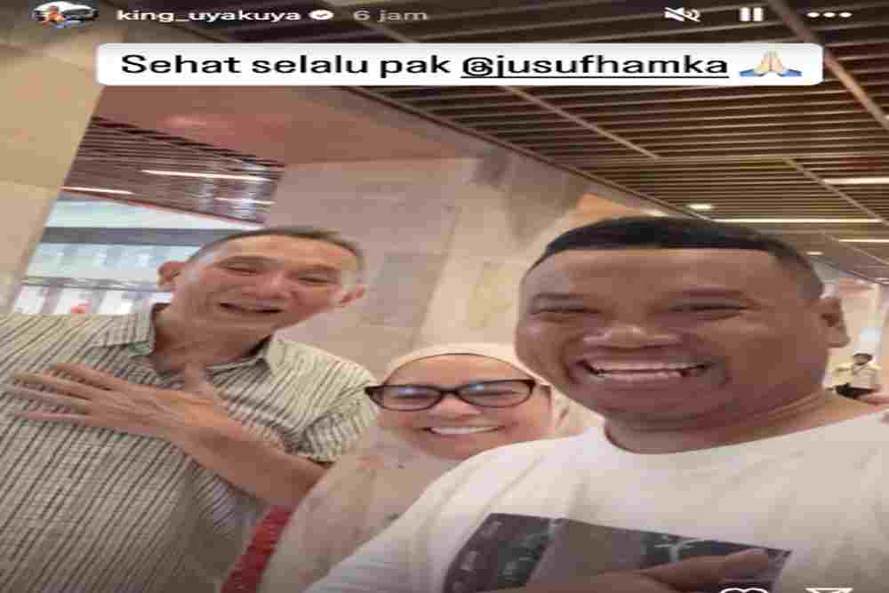 Unggah Video Bersama Jusuf Hamka, Uya Kuya Tegaskan Masih di Jakarta
