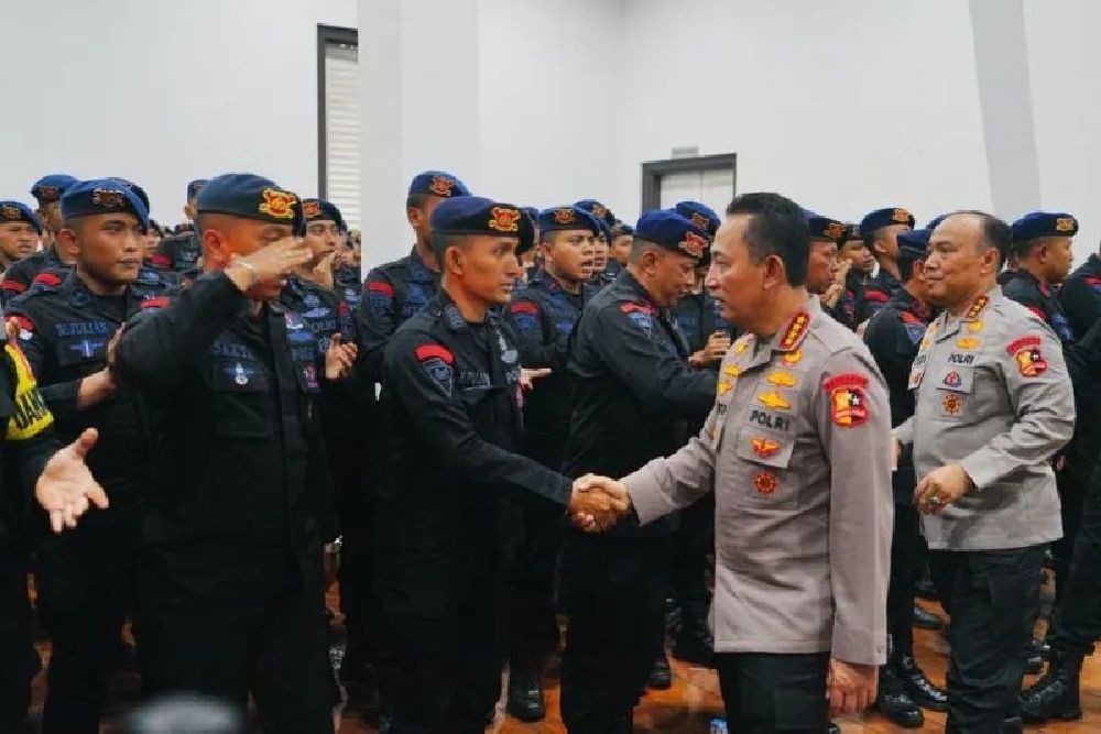 Kapolri Beri Apresiasi Korps Brimob, Dinilai Sigab Jaga Markas