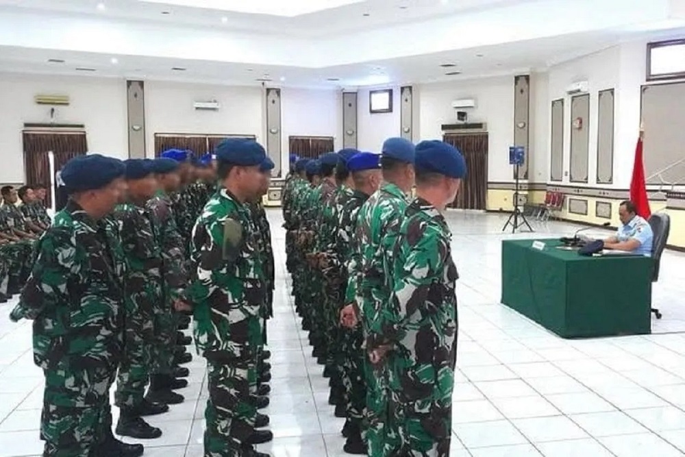 43 Personel TNI AU Terlibat Judi Online Jalani Sidang Disiplin