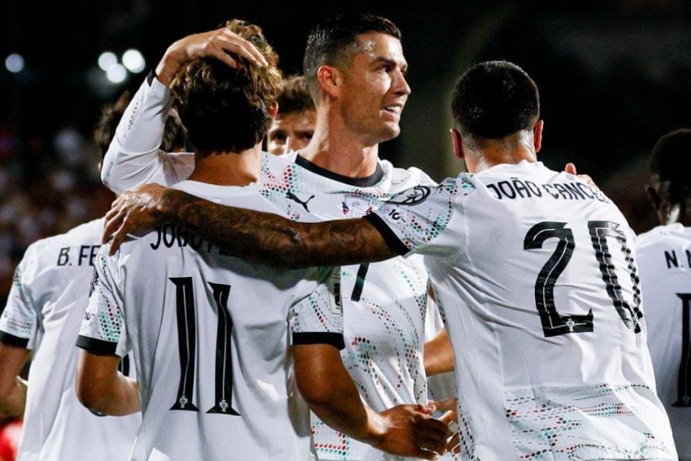 Hasil Armenia vs Portugal: Skor 0-5, Cristiano Ronaldo dan Joao Felix Brace