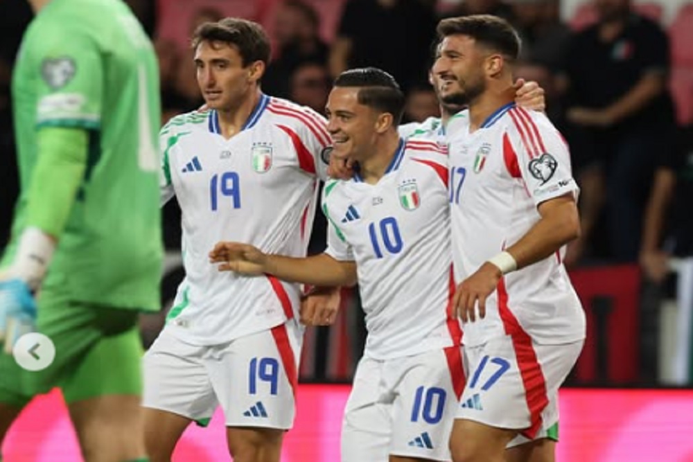 Italia Tekuk Israel 5-4