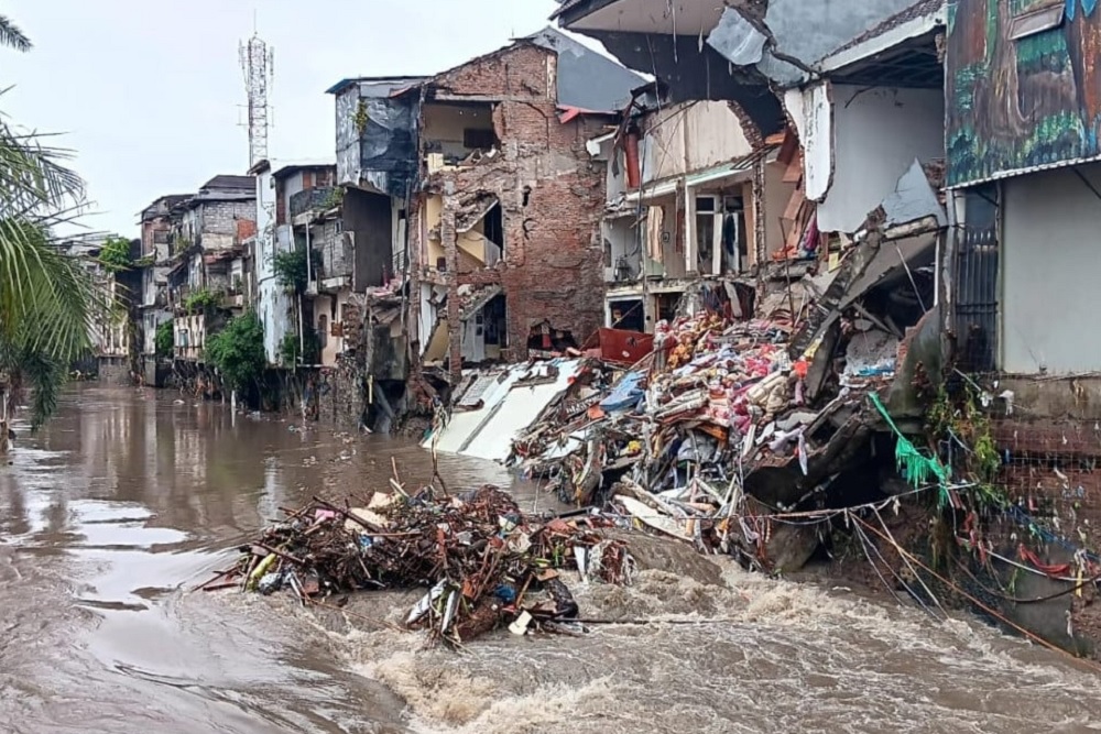 Bangunan Runtuh akibat Banjir Bali, 4 Orang Meninggal Dunia