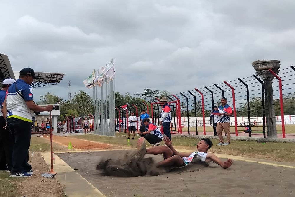 Sleman Pimpin Cabor Atletik di Hari Pertama PORDA DIY XVII 2025