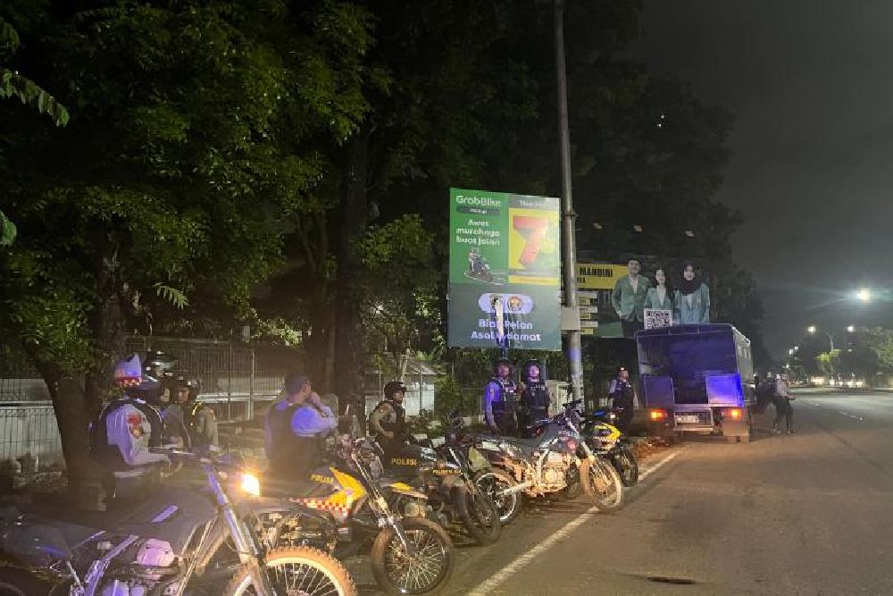 Antisipasi Gangguan Kamtibmas, Polresta Sleman Terus Patroli Titik Rawan