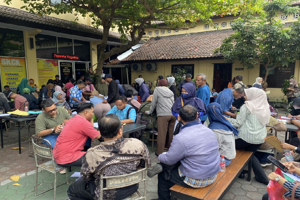 Polresta Jogja Kebanjiran Pemohon SKCK untuk PPPK Paruh Waktu