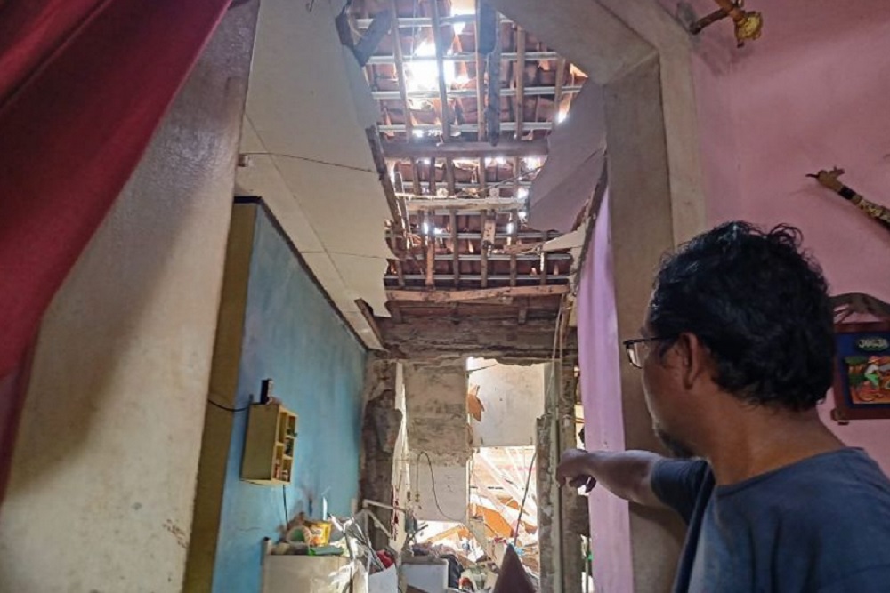 Delapan Rumah Hancur, Tujuh Orang Terluka akibat Ledakan Pamulang Tangsel