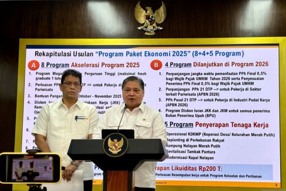 Airlangga: Lima Program Prioritas Presiden Bisa Tampung 3 Juta Lebih Pekerja