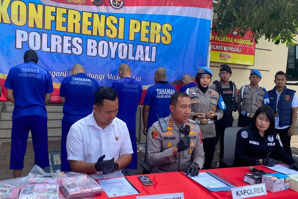 Polres Boyolali Ringkus Komplotan Pencuri Modus Polisi Gadungan