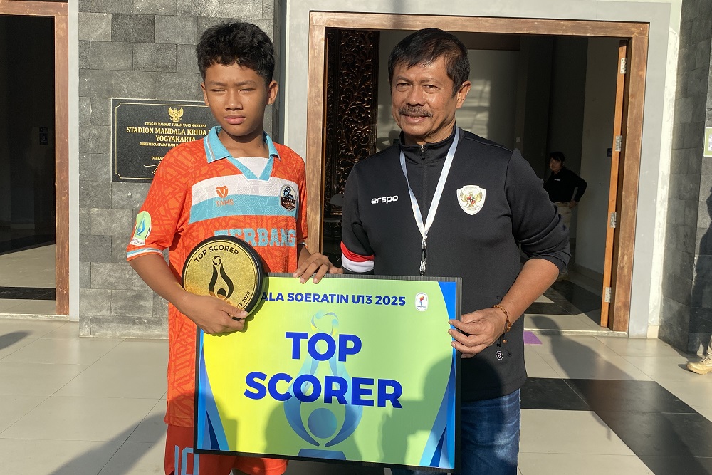 Indra Sjafri Pantau Piala Soeratin U-13 di Jogja, Tekankan Pembinaan Usia Dini untuk Timnas