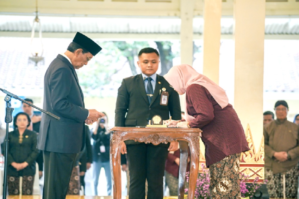 Dwipanti Jadi Perempuan Pertama yang Menjabat Sekda DIY