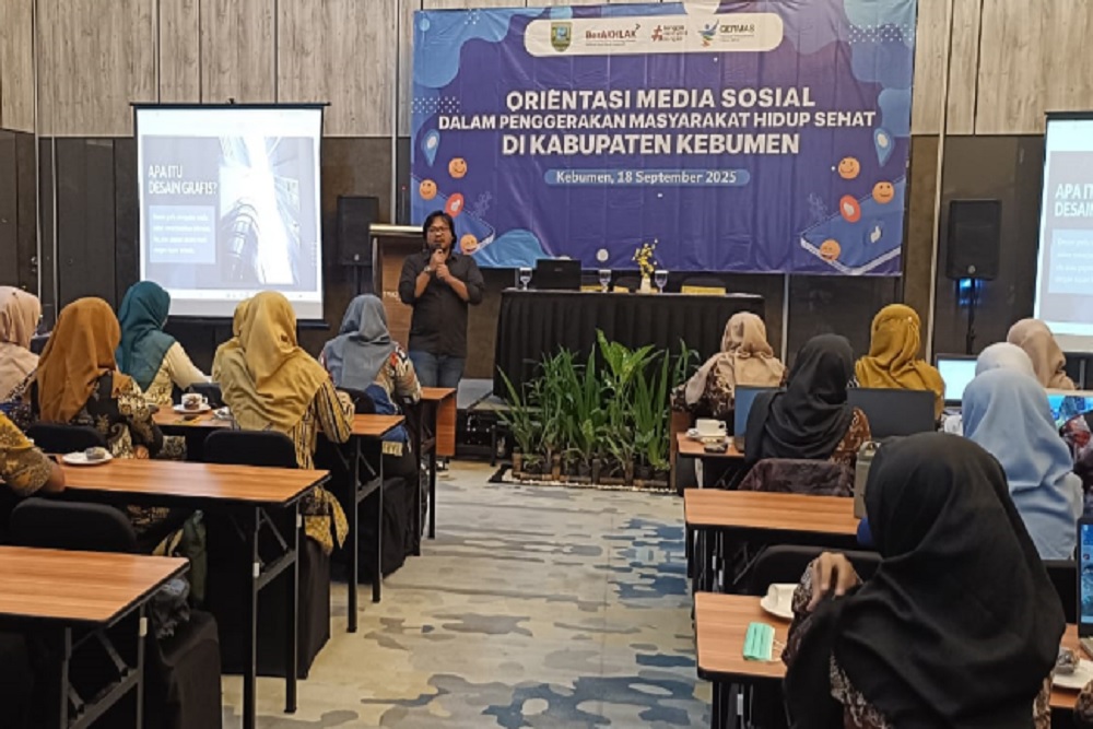 Petugas Puskesmas di Kebumen Belajar Membuat Konten Medsos
