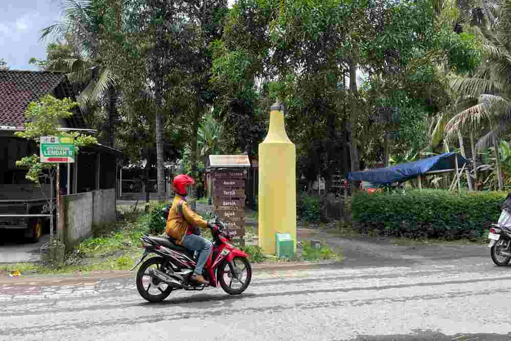 Tugu Berbentuk Rudal di Kulonprogo, Penanda Kenangan Pahit Warga