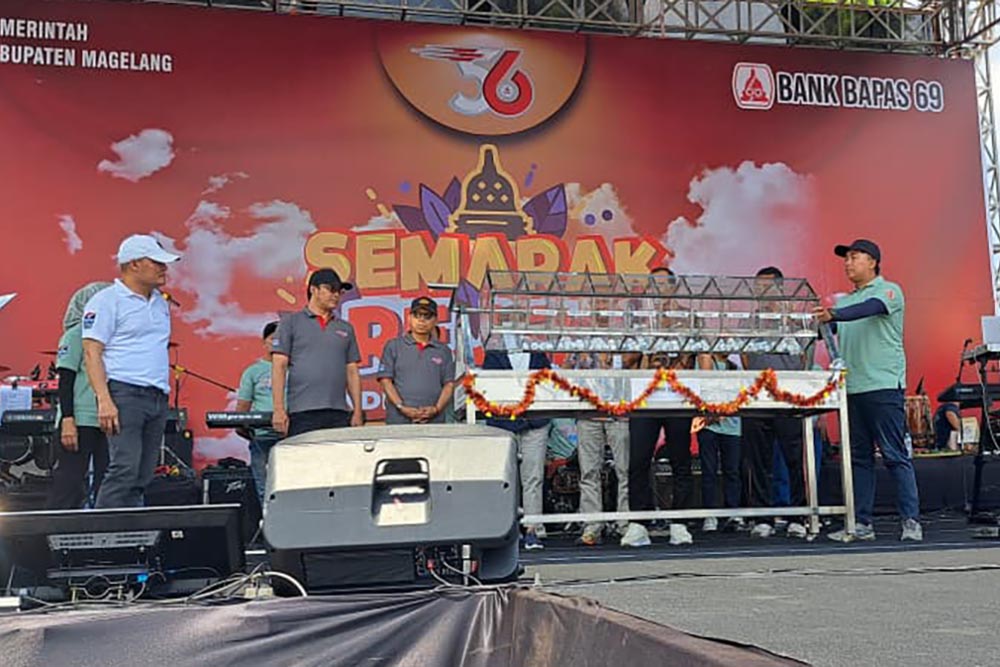Pengundian Hadiah 5 Unit Mobil Jadi Puncak HUT ke-56 Bank Bapas 69