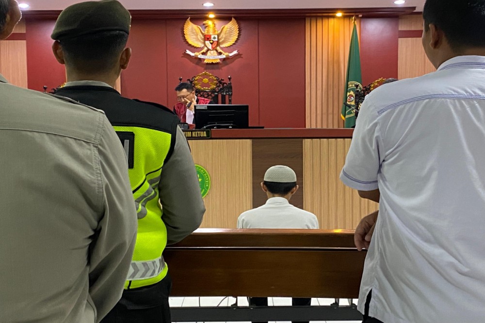Sidang Pembunuhan Sopir Taksi Online, Terdakwa Dituntut Mati